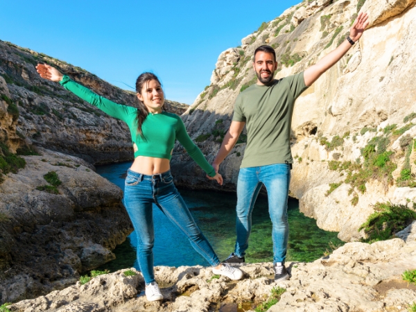 Couple Visiting Malta